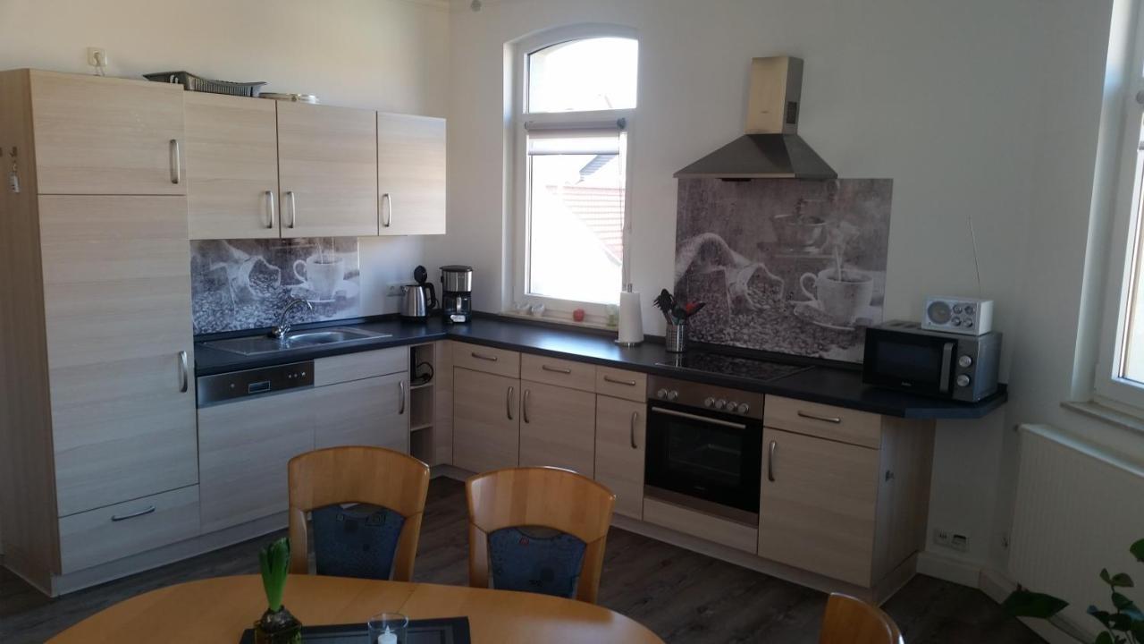 Ferienwohnung "Burgblick" An der Schmucke Exteriör bild